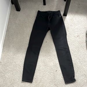 Black High Rise Curvy Jeggings